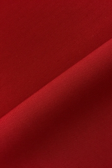 Italian Wool Satin Faille in Red0