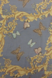 Printed Silk Chiffon0