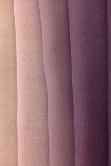Silk Ombré Chiffon in Grape I0