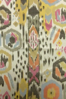 Viscose Blend Ikat 0