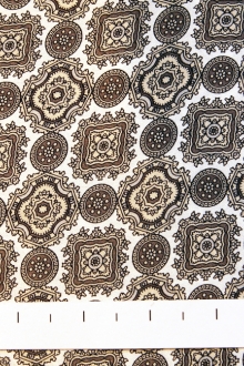 Printed Silk Charmeuse0