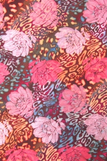 Silk and Rayon Brocade0