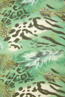 Printed Silk Chiffon0