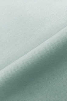 Italian Wool Satin Faille in Aquamarine0