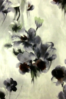 Printed Silk Mikado0