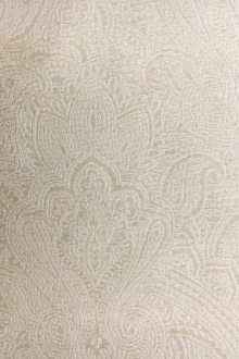 Indian Silk Brocade with Faint Paisley Patterns0