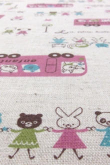 Japanese Cotton Linen Print2