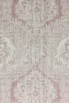 Linen Upholstery Ornamental Degrade Print0
