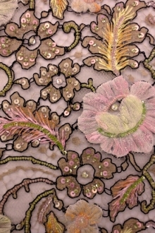 Beaded Chantilly Lace0