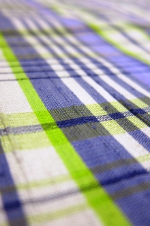 Silk Shantung Plaid1