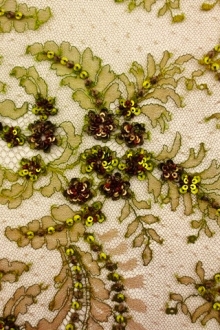 Beaded Chantilly Lace0