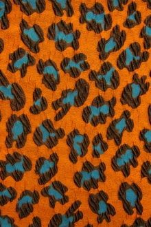 Animal Print Cloqué0