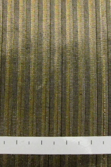 Silk Metallic Derby Weave Jacquard0