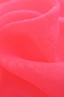 Silk and Polyester Organza Jacquard0