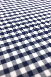 1/8" Cotton Gingham in Navy2