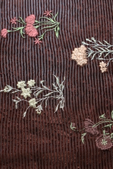 Embroidered BurnOut Velvet0