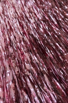 Cotton and Nylon Blend Faille Back Raffia0