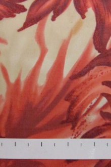 Glitter Printed Silk Chiffon0