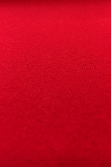 Cotton Flannel in Rich Red0
