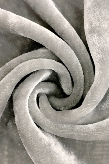 Silk and Rayon Velvet in Ivory0