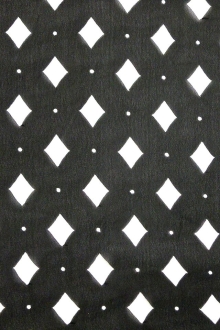 Laser Cut Polyester Chiffon0