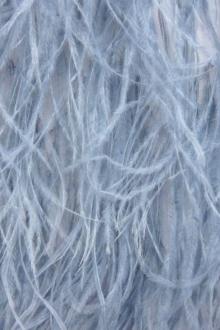 Ostrich Feather Trimmed Illusion0