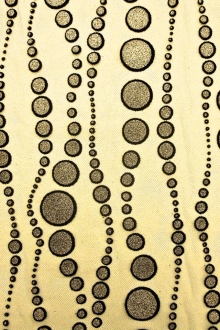 Flocked Metallic Tulle0