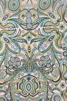 Liberty of London Silk Chiffon Paisley Print0