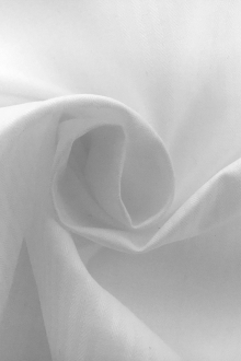 Italian Cotton Pocketing in White0