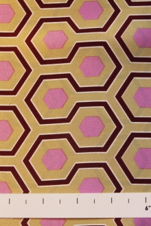 Printed Silk Charmeuse0