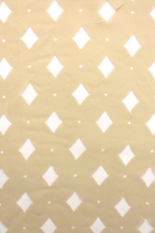 Laser Cut Polyester Chiffon0