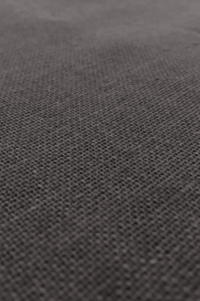 Light Weight Linen Burlap in Smoke Gray0