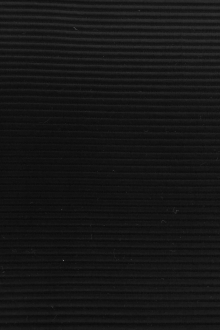 Italian Cotton and Acetate Ottoman in Black0