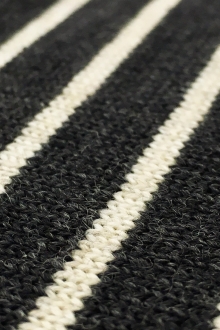 Virgin Wool Knit Stripe0