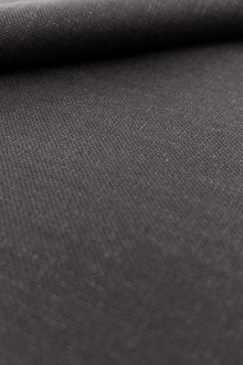 Lightweight Tropical Wool Suiting in Black 0