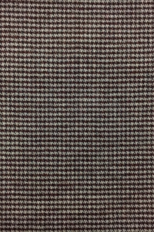 Italian Wool Blend Stretch Houndstooth Suiting 0