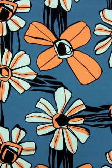 Printed Silk Mikado0