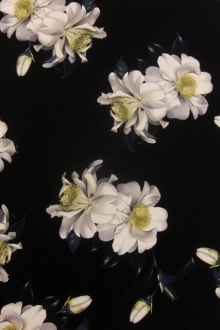 Printed Silk Mikado0