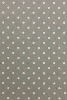 Japanese Cotton Linen Polka Dot Print0