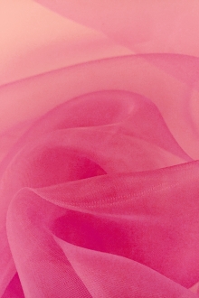Japanese Polyester Extra Fine Organza in Watermelon0