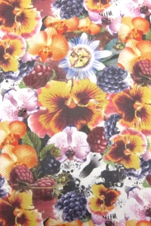 Printed Silk Chiffon0