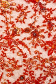 Beaded Chantilly Lace0