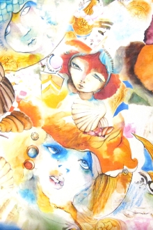 Printed Silk Chiffon0