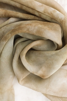 Tie Dyed Silk Chiffon0