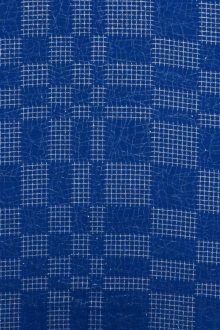 Metallic Double Layer Rayon Georgette Fil Coupé 0