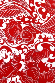 Printed Silk Charmeuse 0