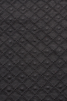 Cotton Eyelet in Black0