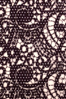 Metallic Guipure Lace0
