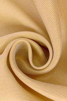 Metallic Polyester Twill in Yellow0