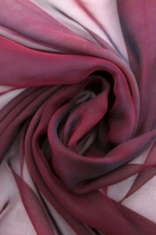 Iridescent Silk Chiffon0